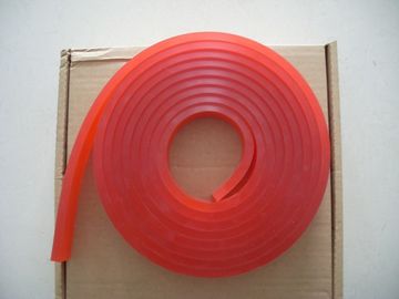 Porcellana Seccatoio rosso del Silkscreen di elasticità, 50 * 7 lame del seccatoio della matrice per serigrafia delle bottiglie fornitore
