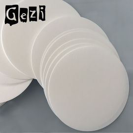 Porcellana 180mm chimica rotonda della carta da filtro di 300mm * di 300, carta da filtro della cellulosa in imbuto fornitore