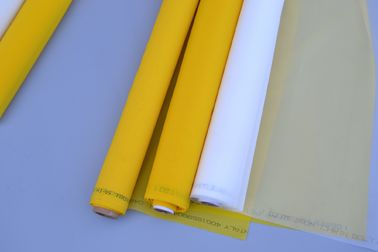 Porcellana Maglia di stampa del poliestere di alta tensione, tessuto di maglia di nylon del monofilamento di resistente agli'acidi fornitore
