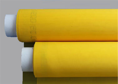 Porcellana Maglia gialla di stampa dello schermo del monofilamento di 100%, maglia del tessuto dello schermo fornitore