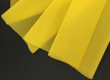 Porcellana Maglia del tessuto di stampa del setaccio a maglie di giallo 200, maglia della matrice per serigrafia di 50m fornitore