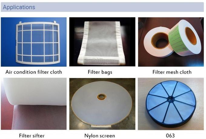 Nylon e poliestere setaccio a maglie da 300 micron per il filtro, resistente alla corrosione