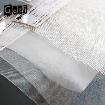 18 - Bianco 100% della tela del monofilamento della maglia del filtro dal poliestere di 420 maglie