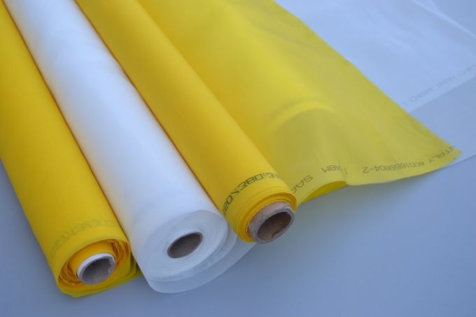 Maglia di stampa del poliestere dei circuiti stampato, setaccio a maglie flessibile di giallo 110