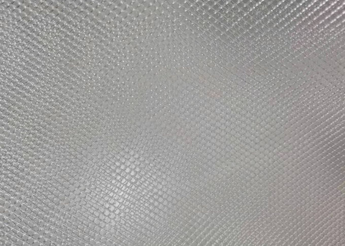 La maglia di plastica del filtro dai pp ha espulso dimensione piana di plastica del poro del diamante della rete 2mm 3mm
