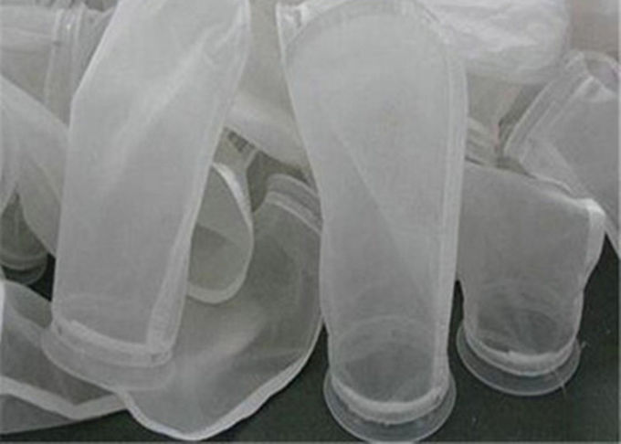 Il filtro liquido di nylon dal sacchetto filtro di FDA colpisce con forza l'anello di plastica a 4 pollici 75 100 una maglia da 150 micron