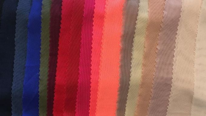 Puri morbidi coprono i colori su misura maglia elastica del tessuto della maglia di allungamento