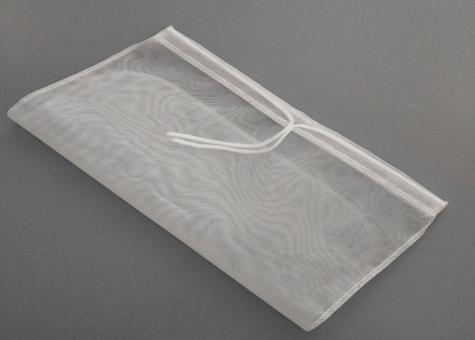 Sacchetti filtro di nylon di FDA da 200 micron dei sacchetti filtro del dado del cordone di nylon riutilizzabile del latte