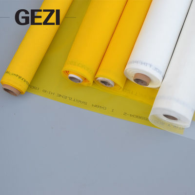 Porcellana schermo bianco di conteggio di colore di 200 maglie che stampa il materiale bianco del poliestere del tessuto di maglia fornitore