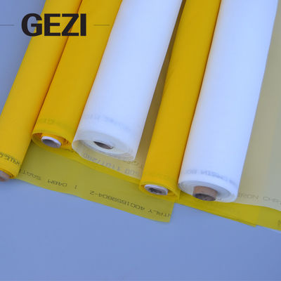 Porcellana 80 100 110 250 gialli bianchi maglia di serigrafia del poliestere del nylon di 300 maglie per stampa dello schermo fornitore