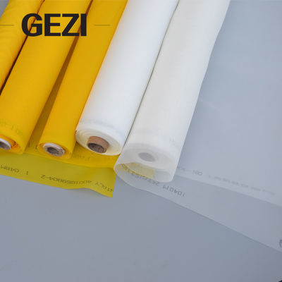 schermo bianco di conteggio di colore di 200 maglie che stampa il materiale bianco del poliestere del tessuto di maglia fornitore