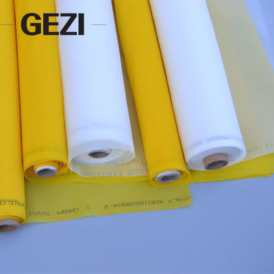 schermo bianco di conteggio di colore di 200 maglie che stampa il materiale bianco del poliestere del tessuto di maglia fornitore