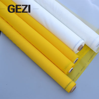 schermo bianco di conteggio di colore di 200 maglie che stampa il materiale bianco del poliestere del tessuto di maglia fornitore