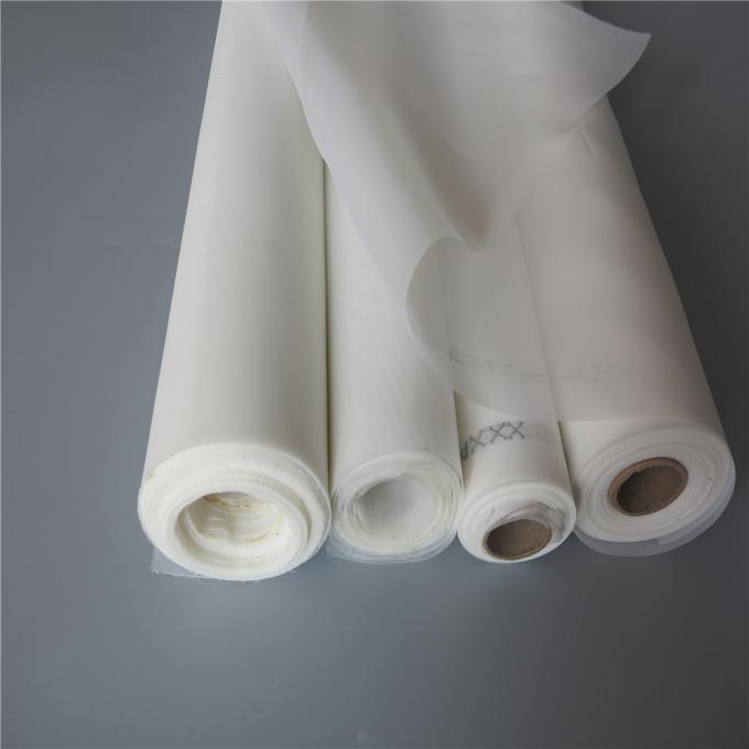 Rotolo di nylon della maglia del filtro dalla tela bianca di colore per le industrie della pesca 400 500 600 micron