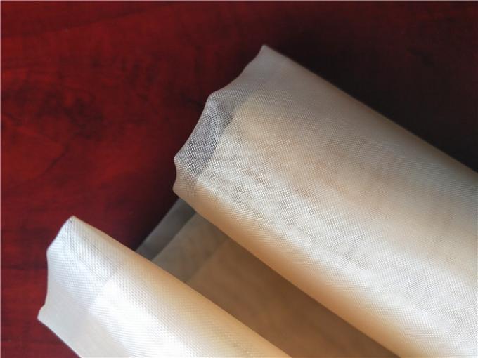 Bianco di nylon del tessuto di maglia del filtro dal monofilamento resistente all'acido 115 larghezze di cm per filtrare