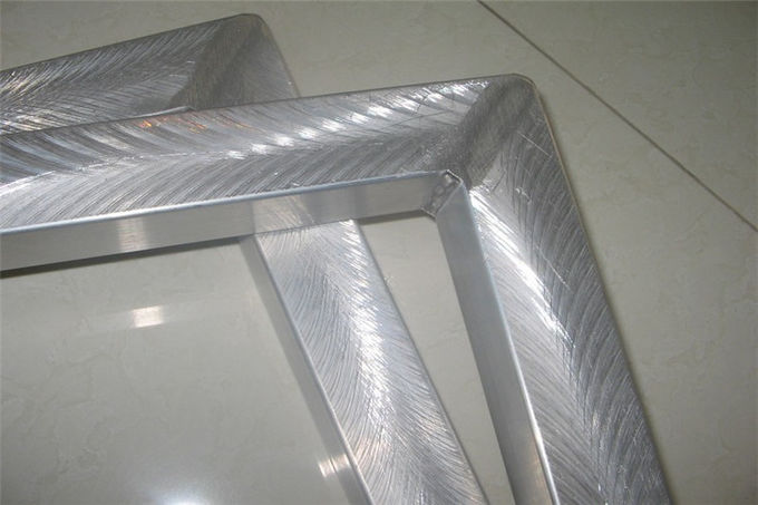 Strutture di alluminio pulite facili della matrice per serigrafia, struttura di stampa a macchina del piccolo schermo