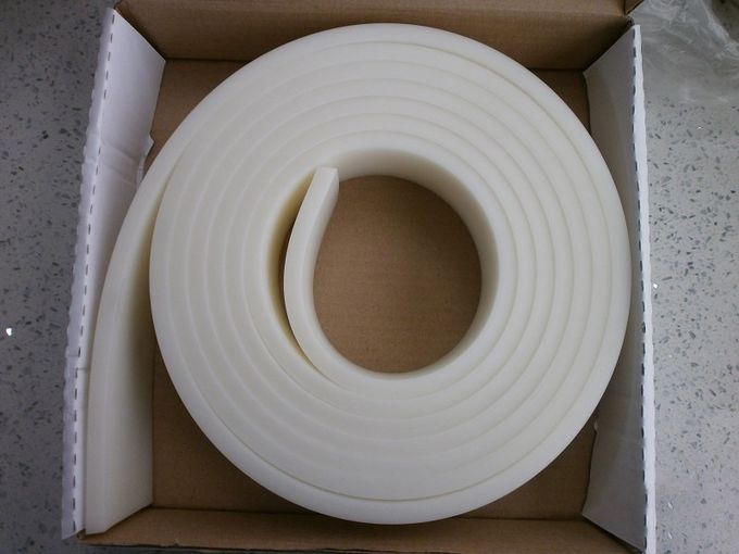 elasticità di gomma di bianco del poliuretano del seccatoio della matrice per serigrafia dei tessuti di 20mm